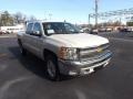 2013 White Diamond Tricoat Chevrolet Silverado 1500 LT Crew Cab 4x4  photo #7