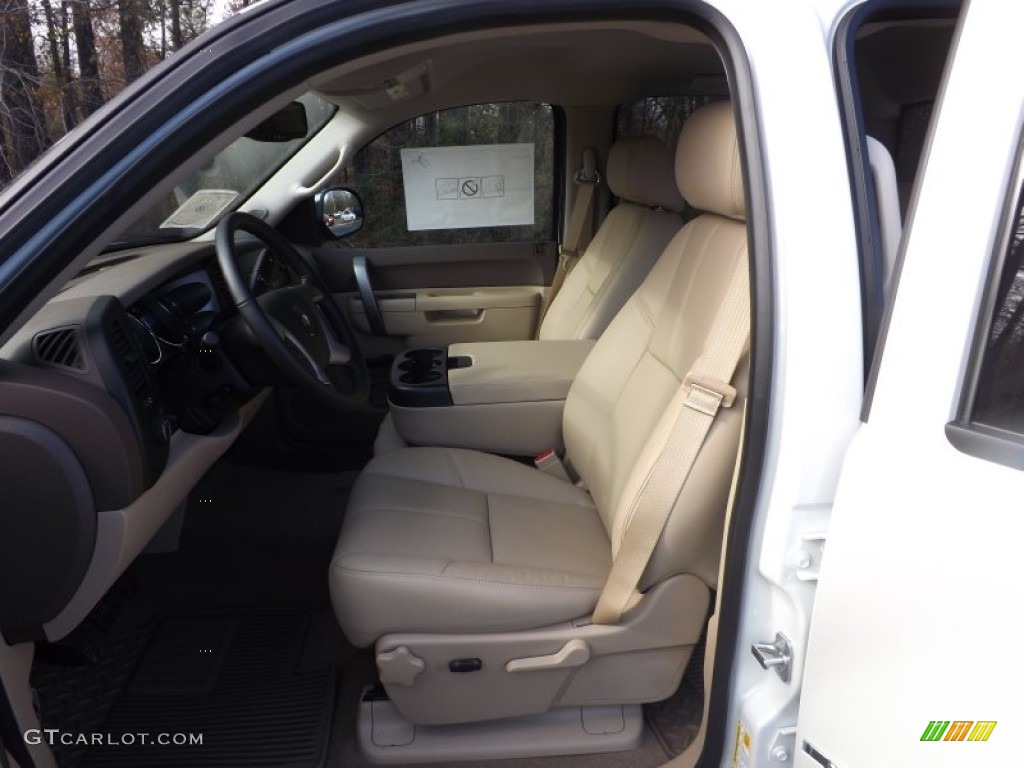 2013 Silverado 1500 LT Crew Cab 4x4 - White Diamond Tricoat / Light Cashmere/Dark Cashmere photo #13