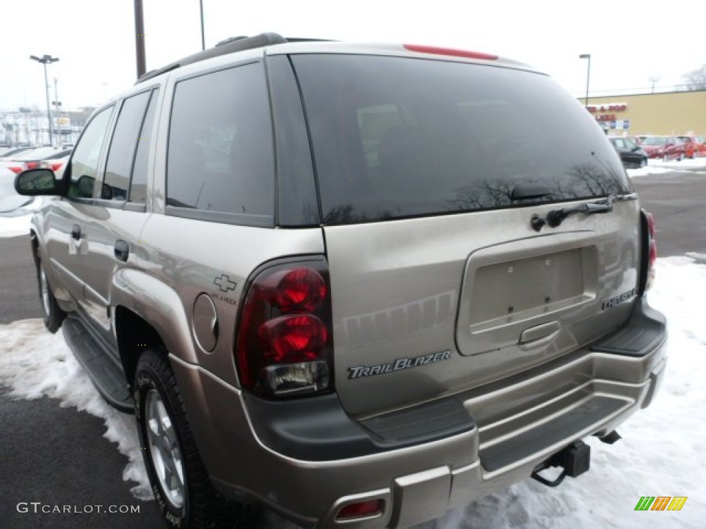 2002 TrailBlazer LS 4x4 - Light Pewter Metallic / Dark Pewter photo #3