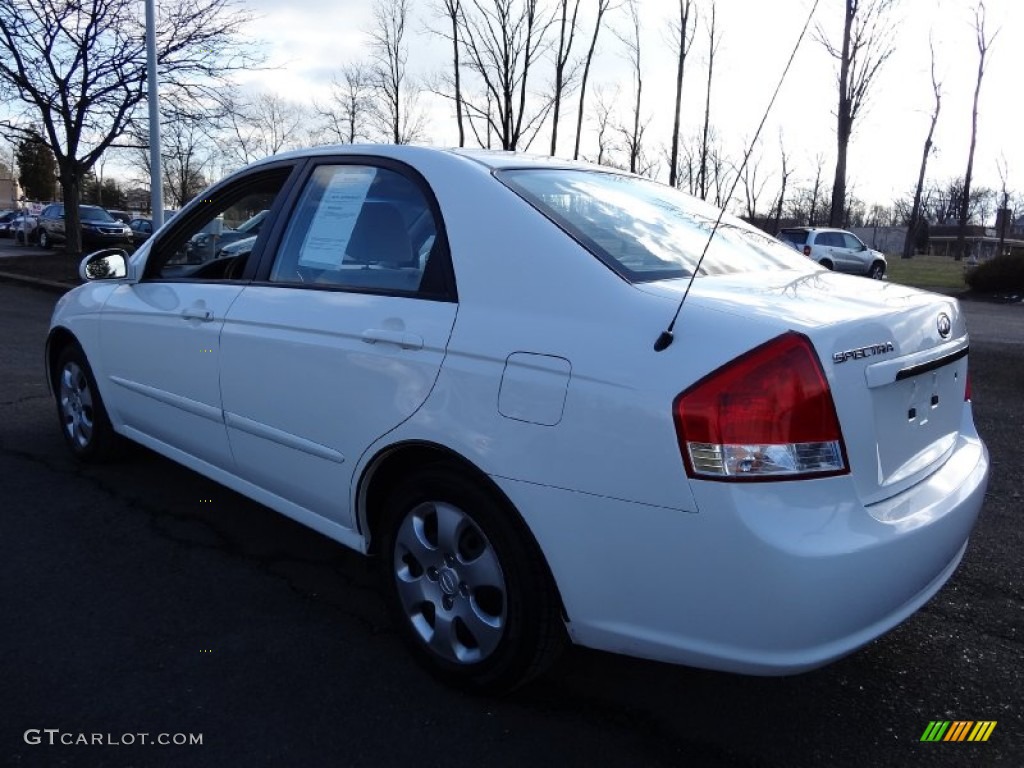 2007 Spectra SX Sedan - White / Gray photo #8