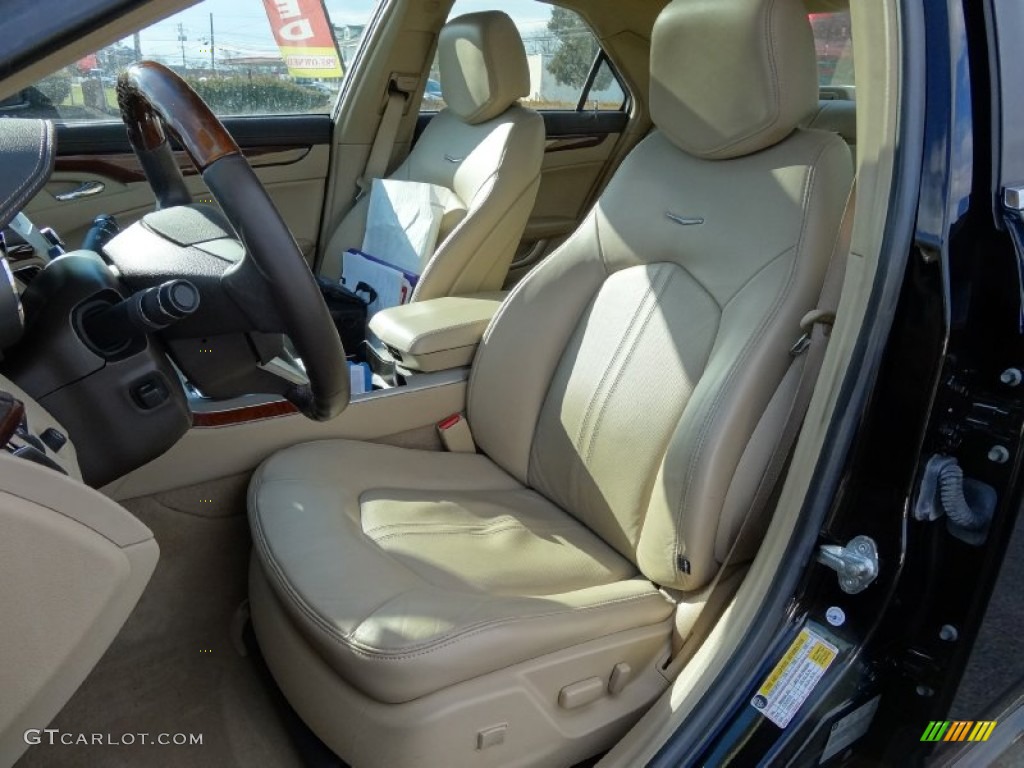 Cashmere/Cocoa Interior 2010 Cadillac CTS 3.0 Sedan Photo #75580028