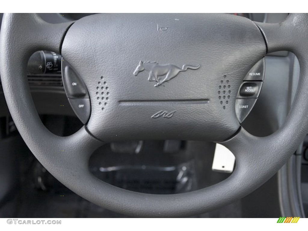 2004 Mustang V6 Coupe - Dark Shadow Grey Metallic / Medium Graphite photo #11