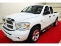 2008 Bright White Dodge Ram 1500 Sport Quad Cab  photo #3
