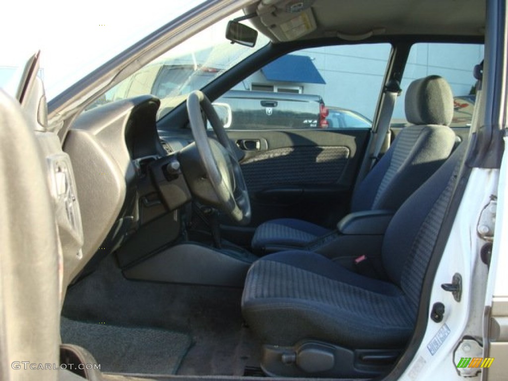 1999 Legacy L Sedan - Glacier White / Gray photo #9