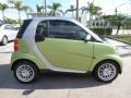 2011 Green Matte Smart fortwo passion coupe  photo #6
