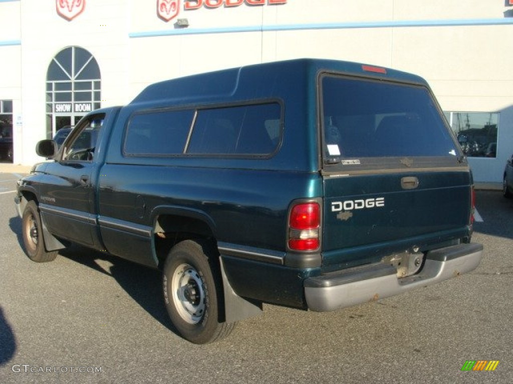 1998 Ram 1500 ST Regular Cab - Emerald Green Pearl / Gray photo #4