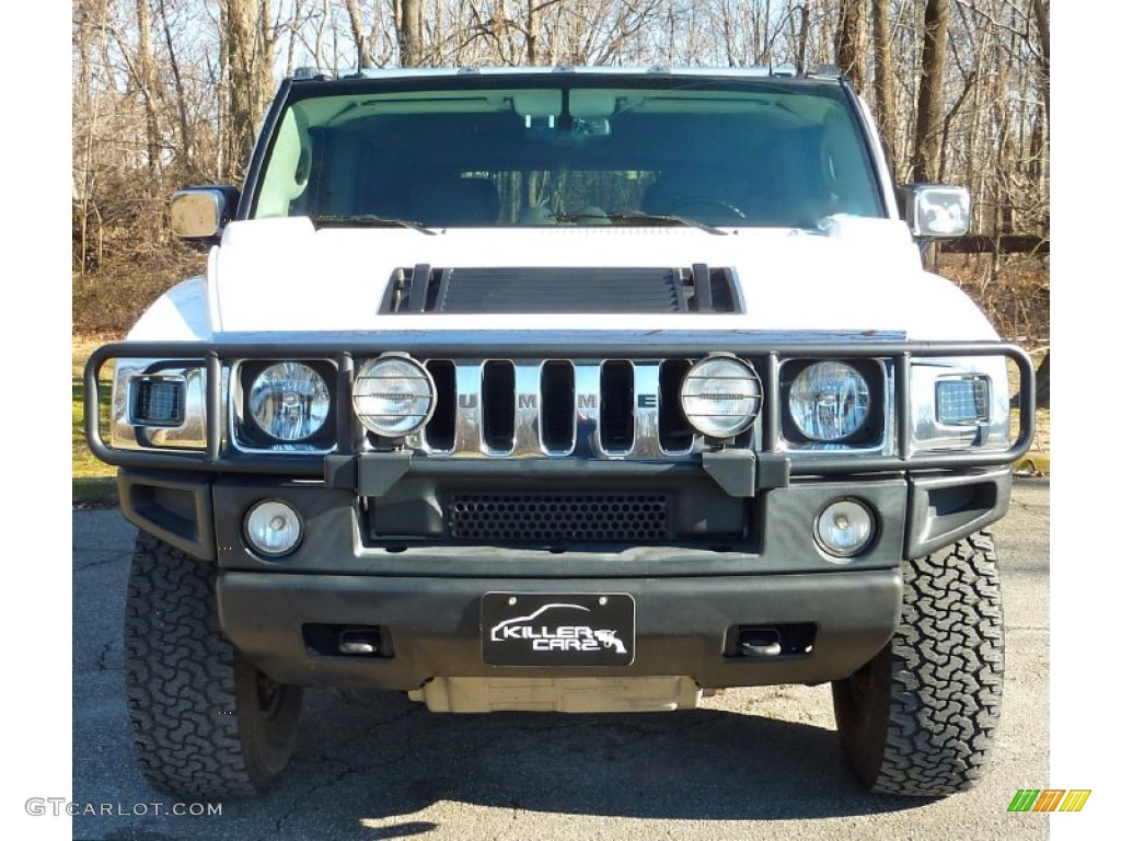 2003 H2 SUV - White / Wheat photo #34
