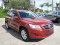 Wild Cherry Metallic - Tiguan S Photo No. 7