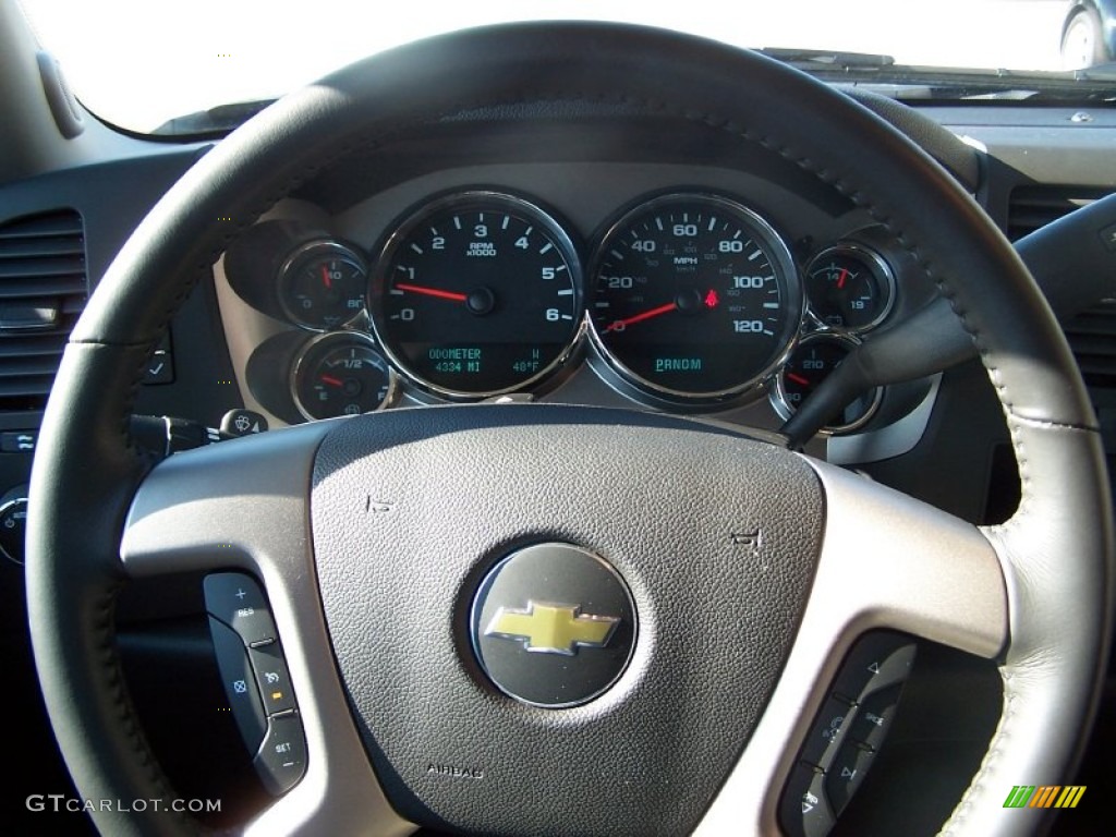 2012 Silverado 1500 LT Crew Cab - Graystone Metallic / Light Titanium/Dark Titanium photo #18