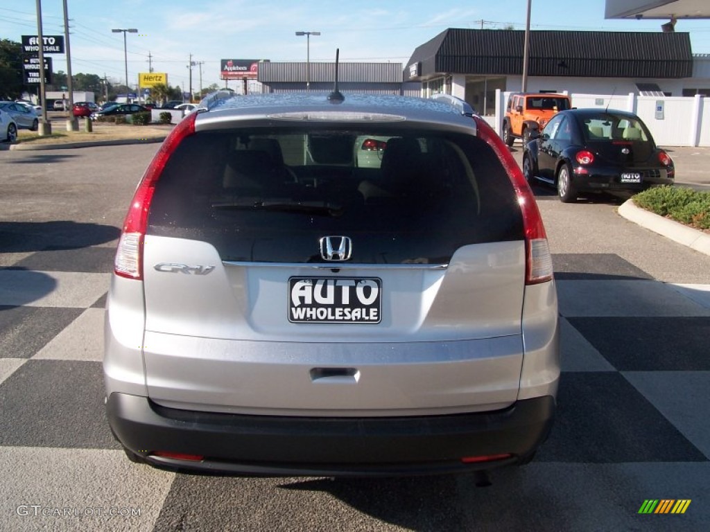 2012 CR-V EX-L - Alabaster Silver Metallic / Gray photo #4