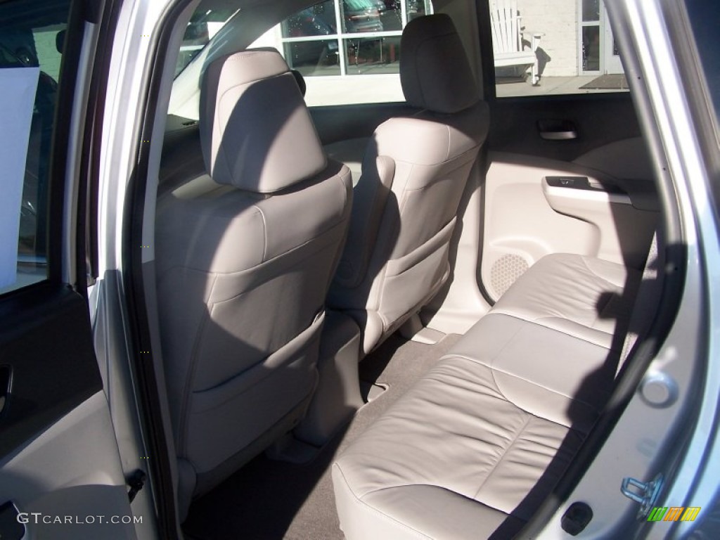 2012 CR-V EX-L - Alabaster Silver Metallic / Gray photo #12