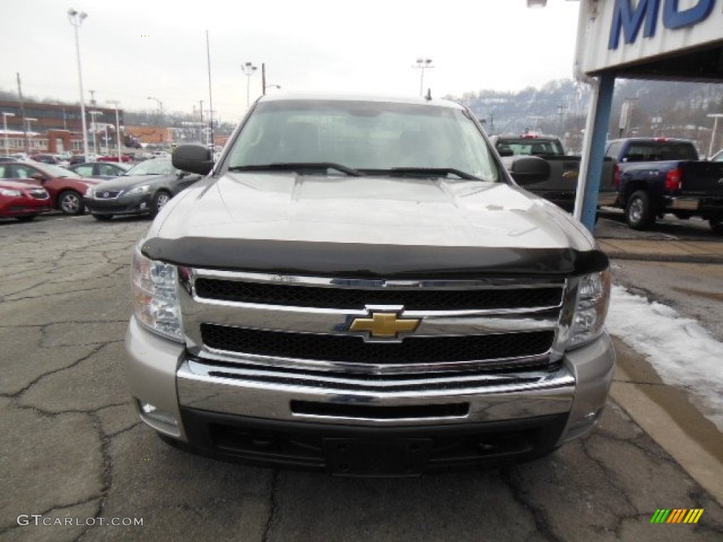 2009 Silverado 1500 LT Crew Cab 4x4 - Silver Birch Metallic / Ebony photo #3