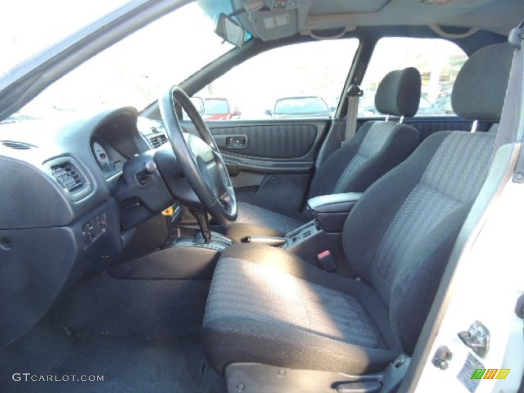 2000 Subaru Impreza 2.5 RS Sedan Interior Color Photos