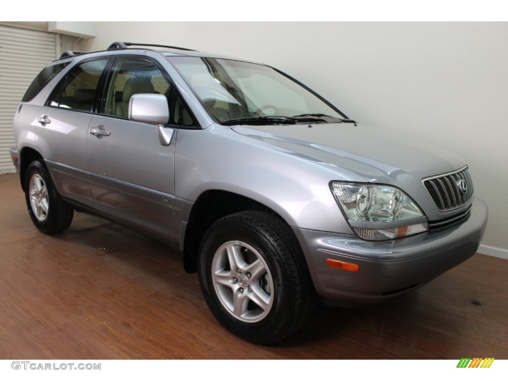 2002 RX 300 - Blue Vapor Metallic / Ivory photo #2