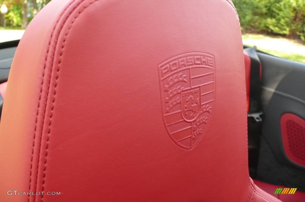 2008 911 Turbo Cabriolet - Black / Black/Carrera Red photo #22