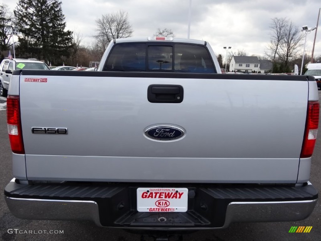 2005 F150 XLT Regular Cab - Silver Metallic / Medium Flint/Dark Flint Grey photo #7