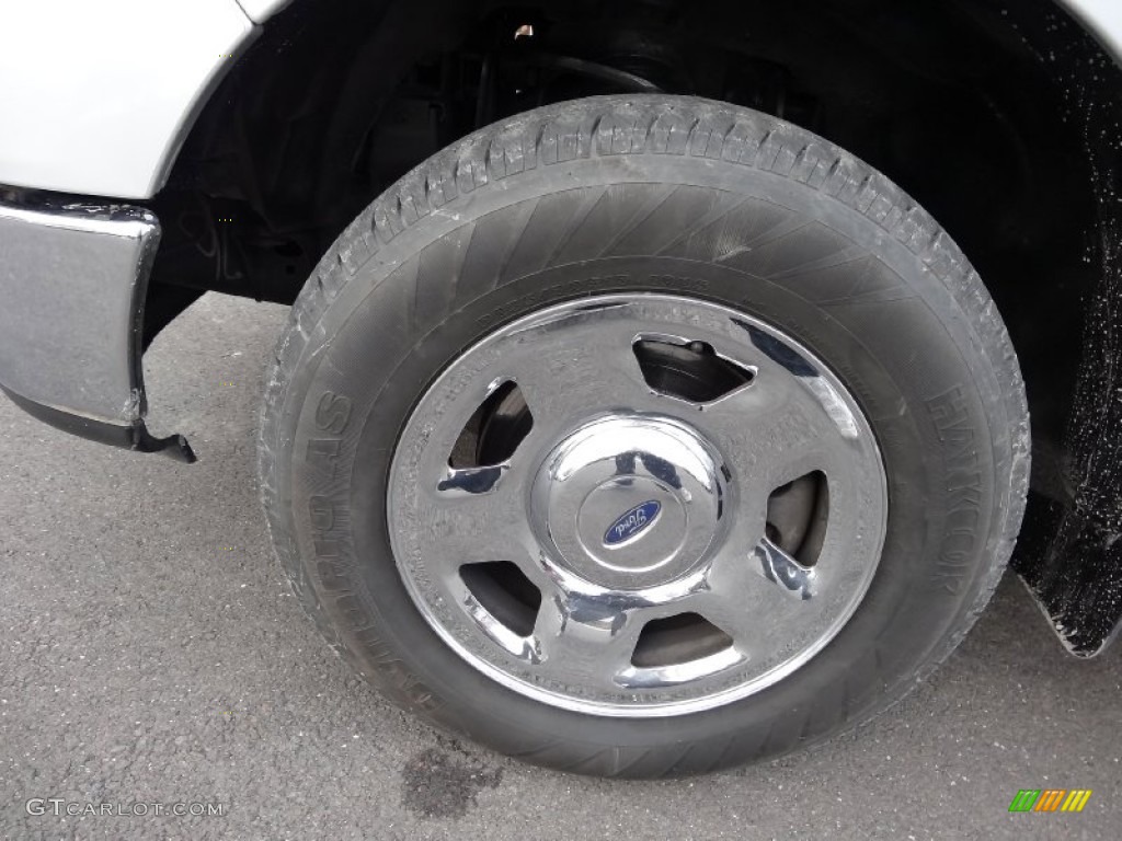 2005 F150 XLT Regular Cab - Silver Metallic / Medium Flint/Dark Flint Grey photo #20