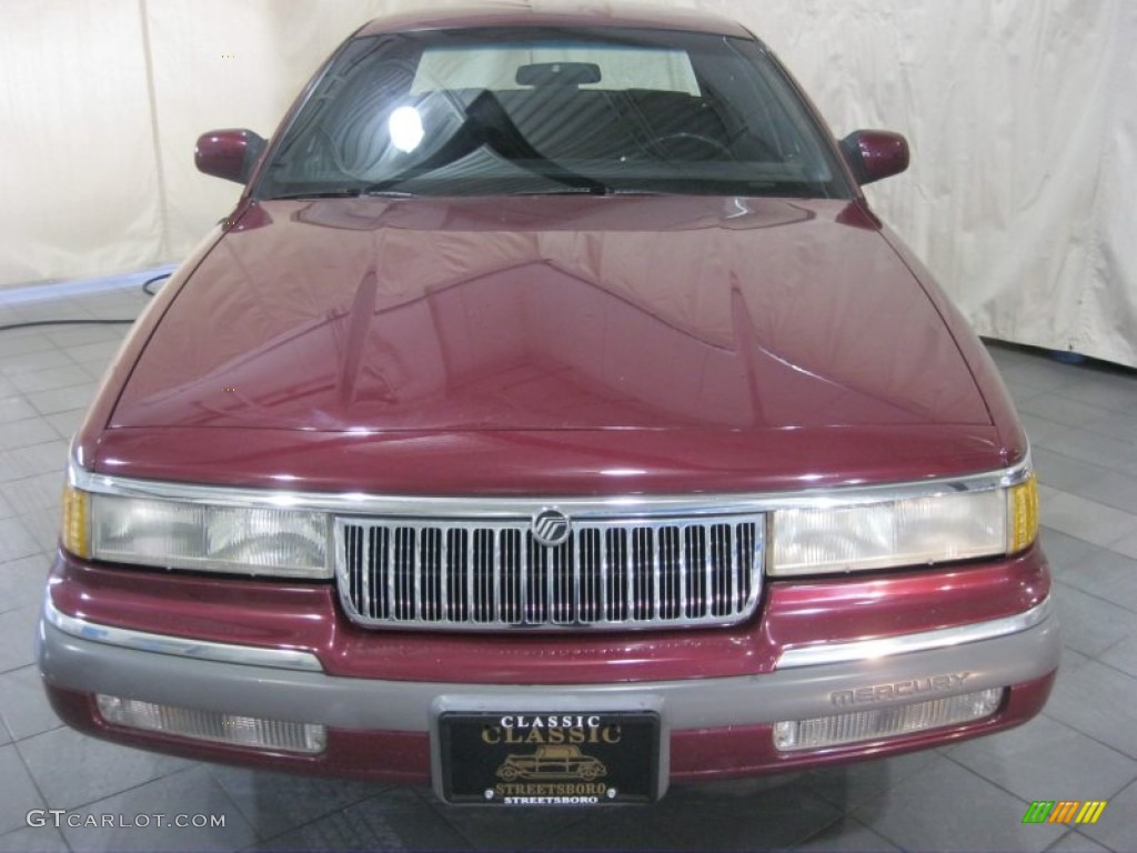 1992 Grand Marquis LS - Medium Red / Black photo #2