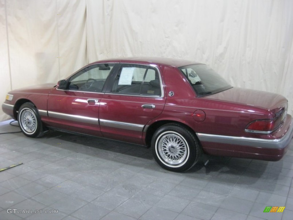 1992 Grand Marquis LS - Medium Red / Black photo #9