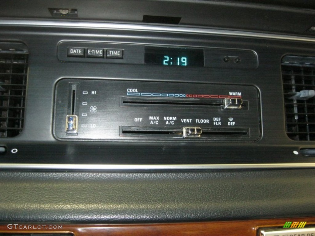 1992 Grand Marquis LS - Medium Red / Black photo #22