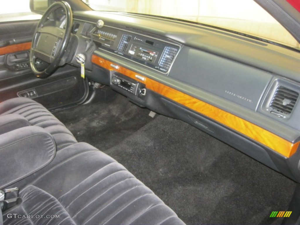 1992 Grand Marquis LS - Medium Red / Black photo #30