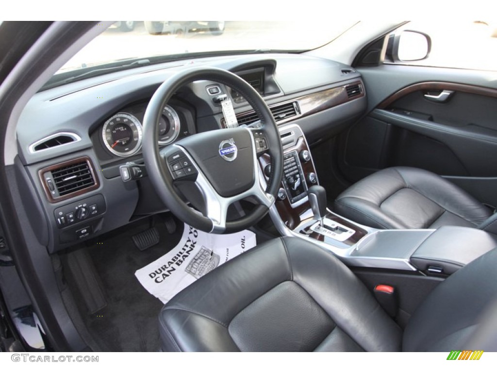 Anthracite Black Interior 2012 Volvo S80 3.2 Photo #75596879
