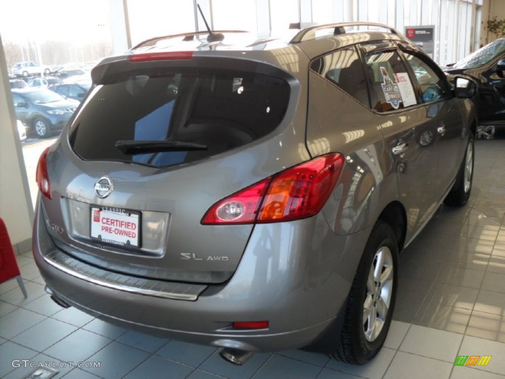 2010 Murano SL AWD - Platinum Graphite Metallic / Black photo #2