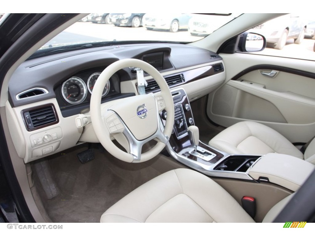 Sandstone Beige Interior 2012 Volvo S80 3.2 Photo #75597593
