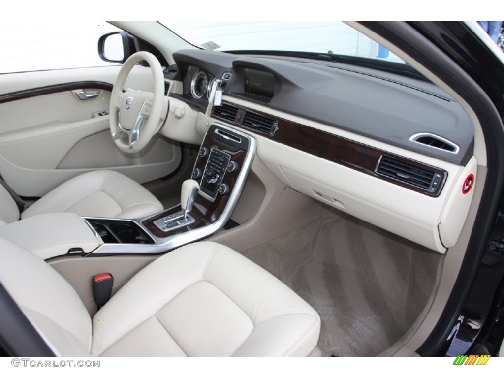 2012 Volvo S80 3.2 Sandstone Beige Dashboard Photo #75598049