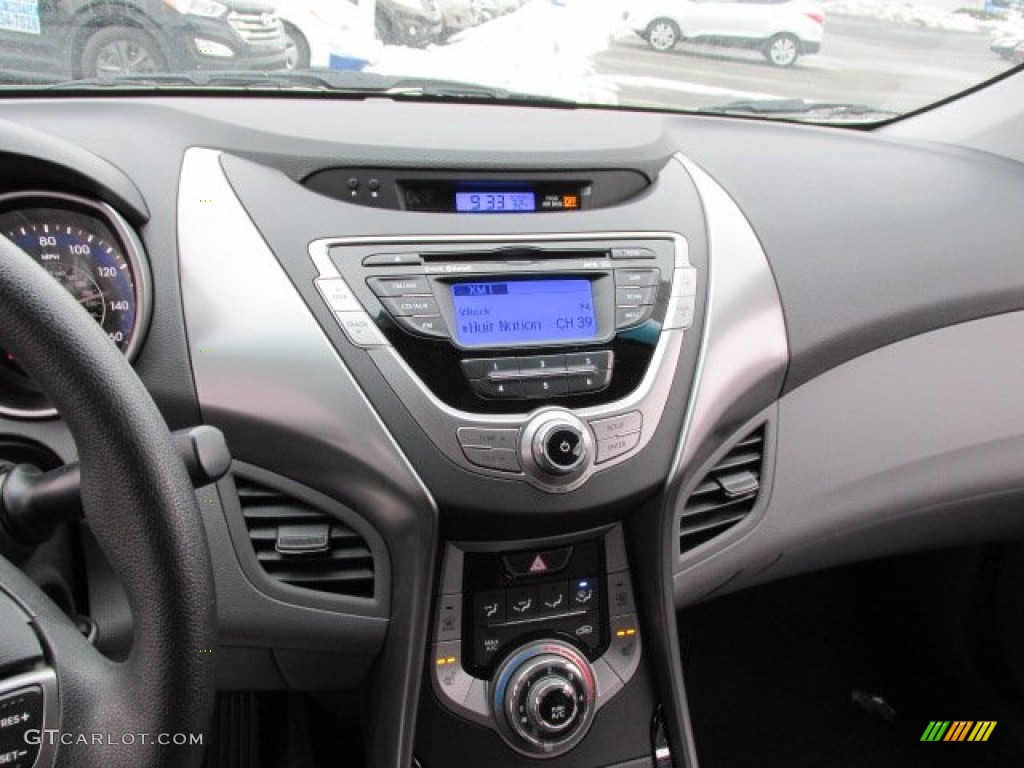 2013 Elantra Coupe GS - Atlantic Blue / Gray photo #8