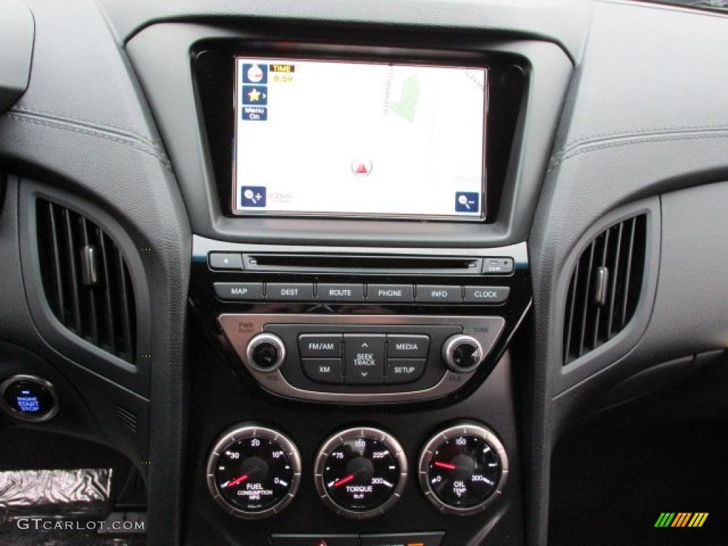 2013 Hyundai Genesis Coupe 3.8 Grand Touring Controls Photo #75599309