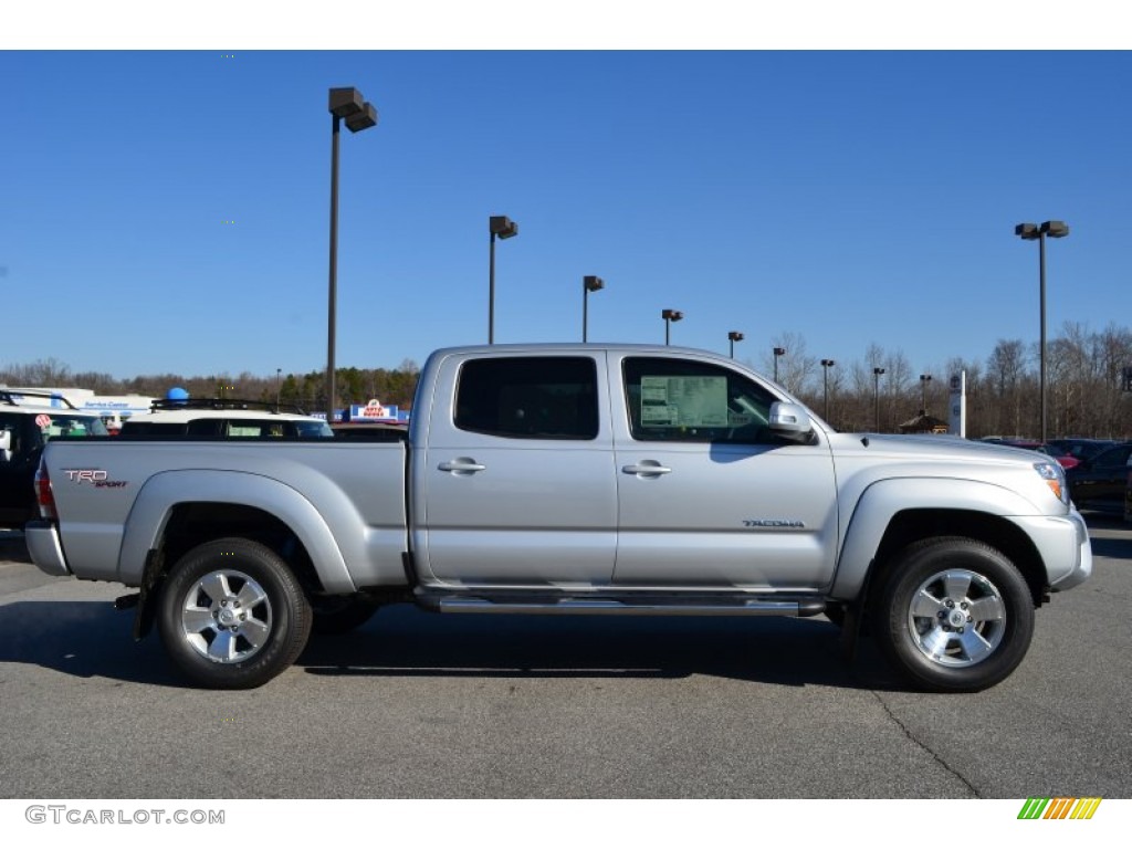 Silver Streak Mica 2013 Toyota Tacoma V6 TRD Sport Prerunner Double Cab Exterior Photo #75599456