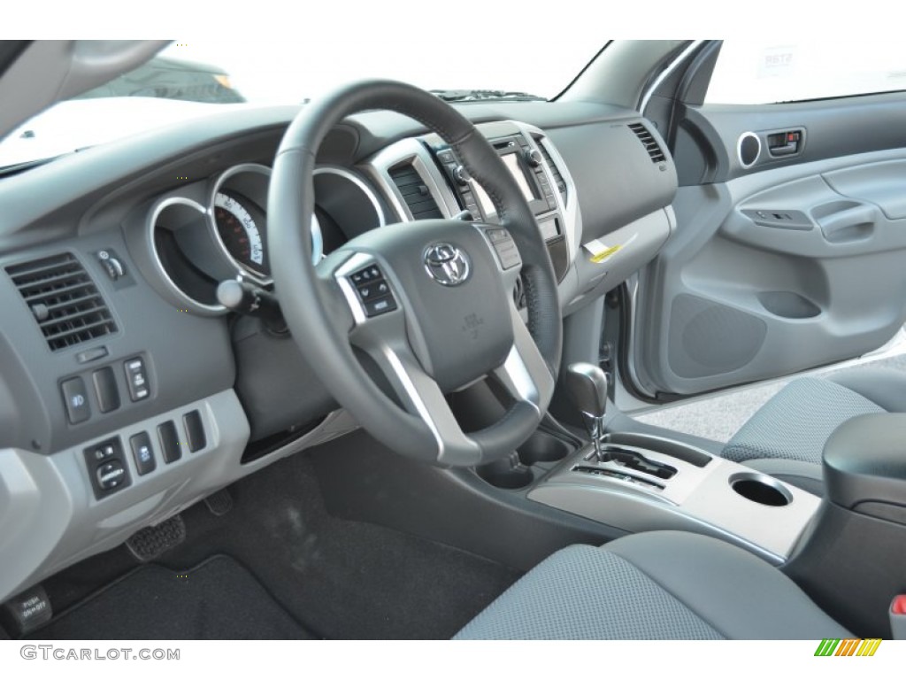 Graphite Interior 2013 Toyota Tacoma V6 TRD Sport Prerunner Double Cab Photo #75599549