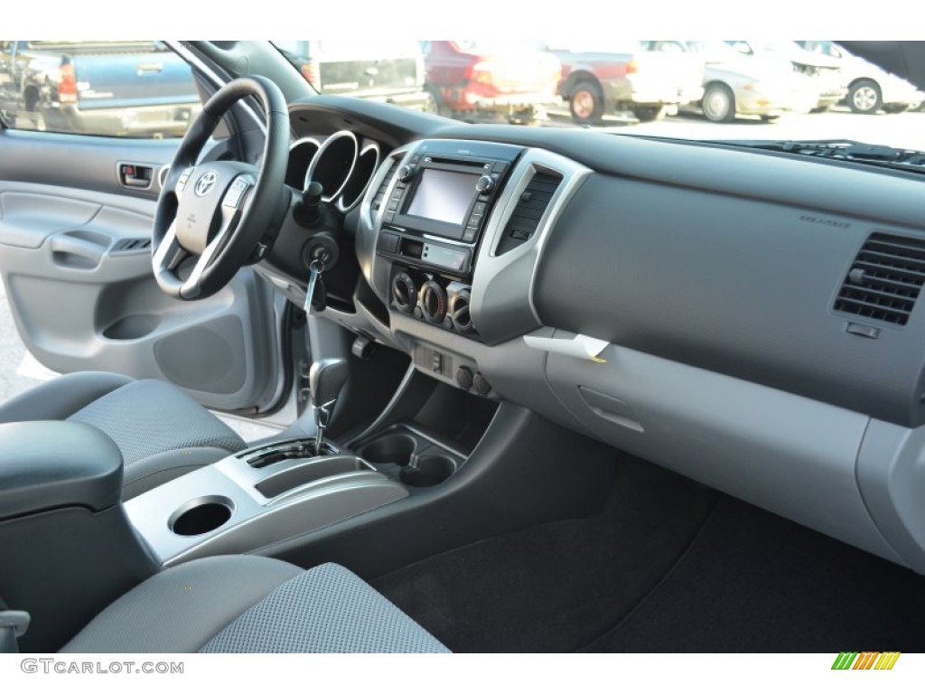 2013 Toyota Tacoma V6 TRD Sport Prerunner Double Cab Graphite Dashboard Photo #75599609