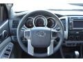 Graphite 2013 Toyota Tacoma V6 TRD Sport Prerunner Double Cab Steering Wheel