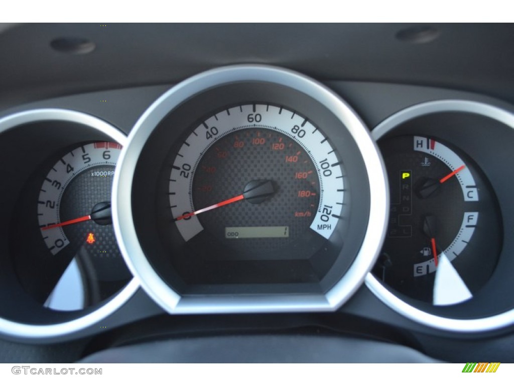 2013 Toyota Tacoma V6 TRD Sport Prerunner Double Cab Gauges Photo #75599832