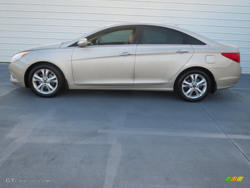 2011 Sonata Limited - Camel Pearl / Camel photo #5