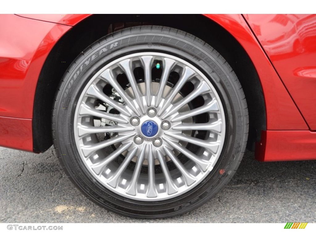 2013 Ford Fusion Titanium Wheel Photo #75601115