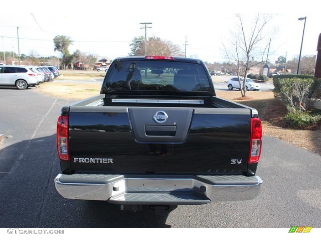 2012 Frontier SV Crew Cab - Super Black / Steel photo #5