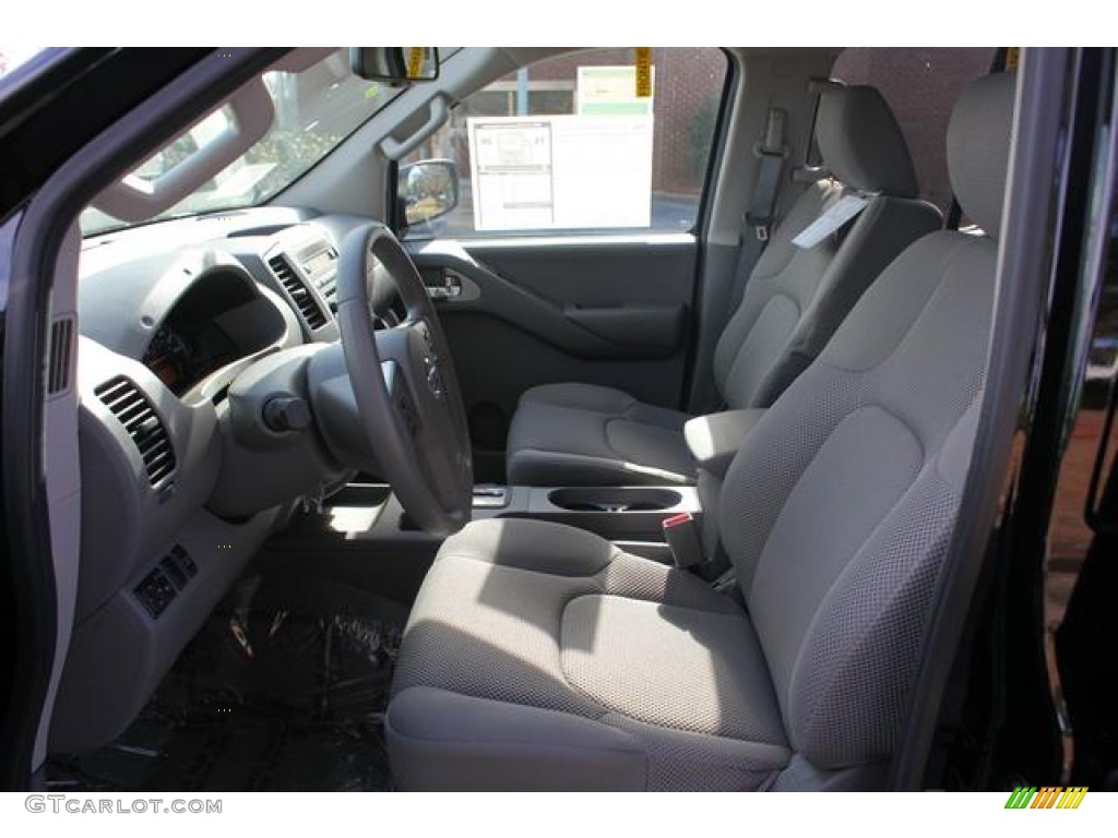 2012 Frontier SV Crew Cab - Super Black / Steel photo #11