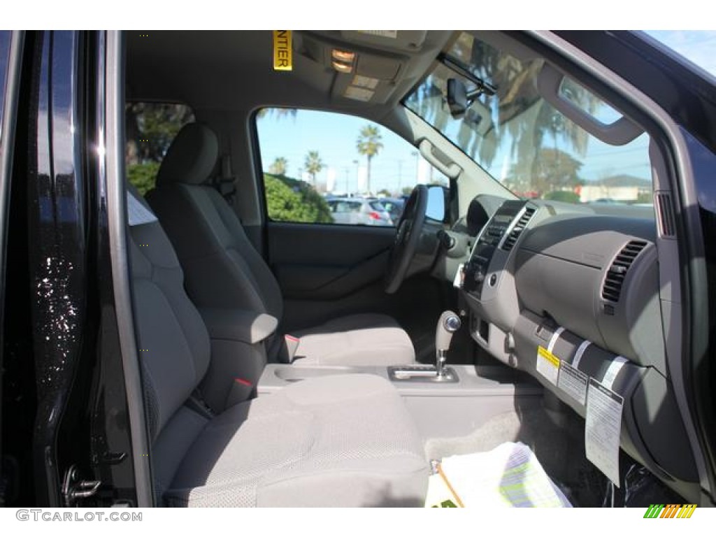 2012 Frontier SV Crew Cab - Super Black / Steel photo #18