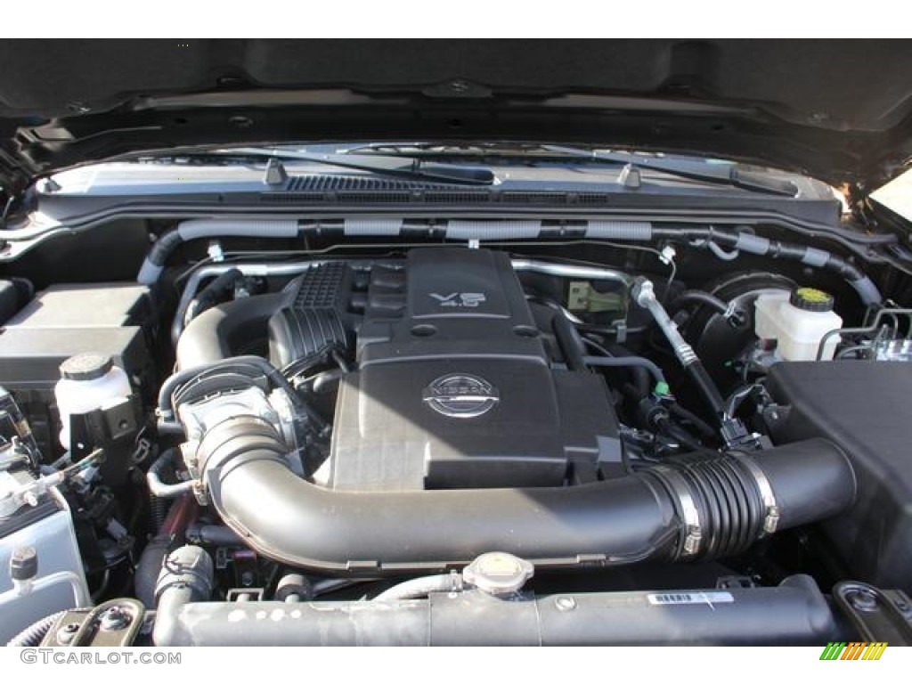 2012 Frontier SV Crew Cab - Super Black / Steel photo #19