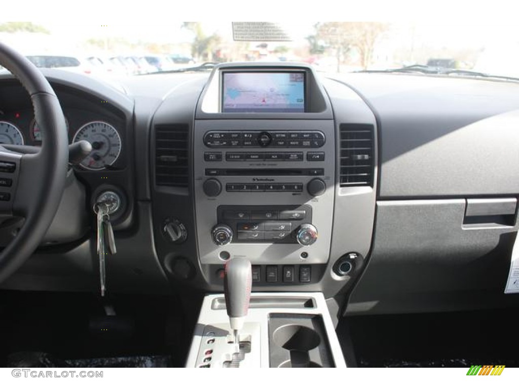 2012 Nissan Titan Pro-4X Crew Cab 4x4 Controls Photo #75603045
