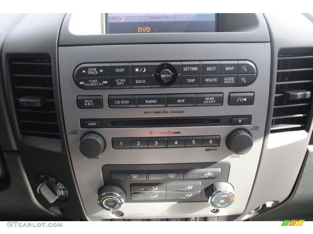 2012 Nissan Titan Pro-4X Crew Cab 4x4 Controls Photo #75603068