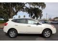 2013 Pearl White Nissan Rogue S  photo #3