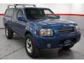 2001 Electric Blue Metallic Nissan Frontier SC V6 King Cab 4x4  photo #2