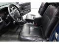 Black 2001 Nissan Frontier SC V6 King Cab 4x4 Interior Color