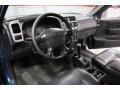 Black 2001 Nissan Frontier SC V6 King Cab 4x4 Dashboard