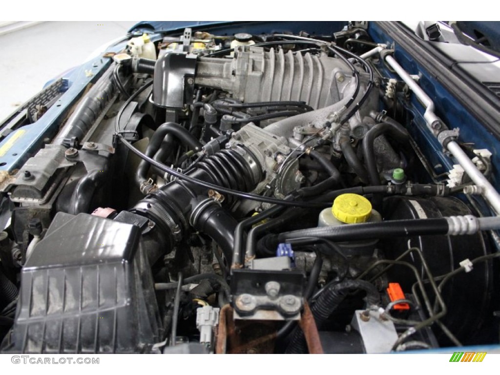 2001 Nissan Frontier SC V6 King Cab 4x4 3.3 Liter Supercharged SOHC 12-Valve V6 Engine Photo #75604331