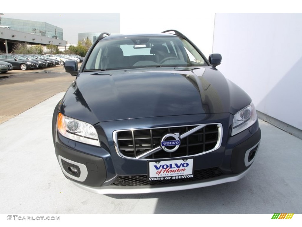 2013 XC70 3.2 - Caspian Blue Metallic / Off Black photo #8